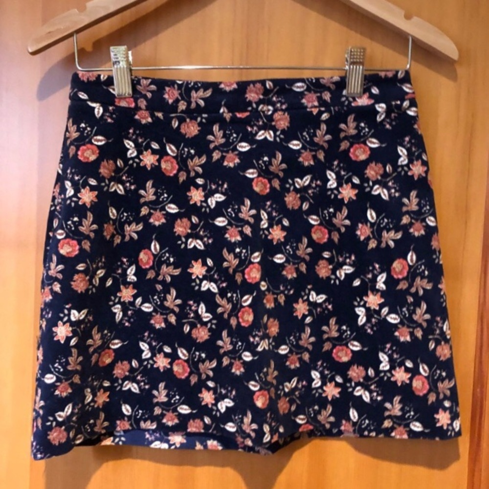Bershka | Corduroy mini skirt